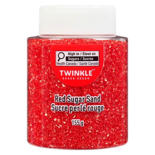 Twinkle Baker Décor Red Sugar Sand 155 g