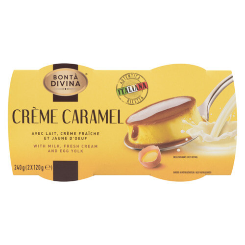 Bonta Divina Dessert Creme Caramel 2 x 120  g