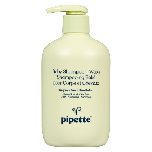 Pipette Fragrance Free Baby Wash & Shampoo 349 ml