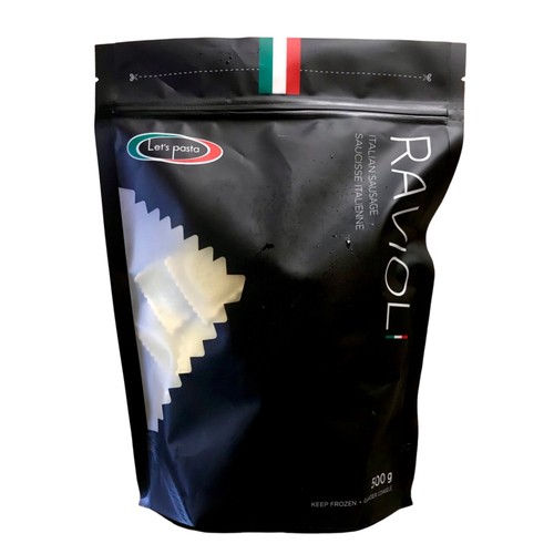 Lets Pasta Italian Sausage Ravioli 500 g (frozen)