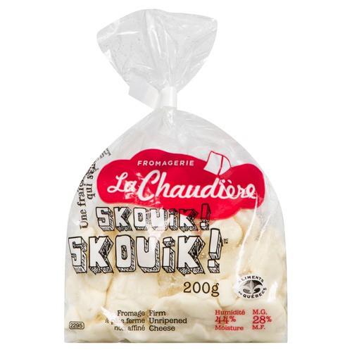 La Chaudiere Cheese Curds Firm Unripened 200 g
