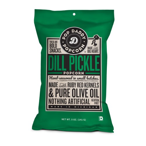 Pop Daddy Popcorn Dill Pickle 141 g