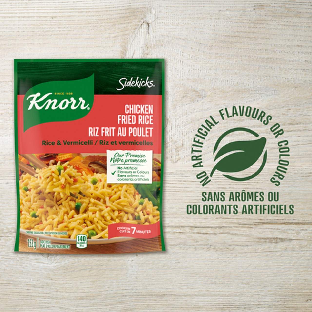 Sidekicks Rice Knorr Sidekicks Rice & Vermicelli Chicken Fried Rice Quick And Easy To ...