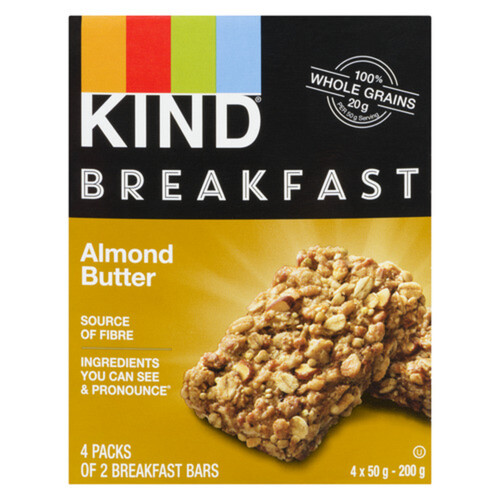 Kind Breakfast Bar Almond Butter 4 x 50 g
