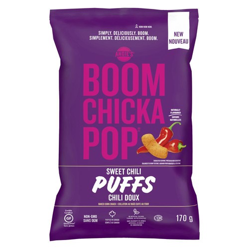 Angies Boom Chicka Pop Sweet Chili Puffs 170 g