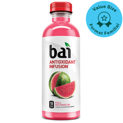 Bai Antioxidant Infusion Kula  Watermelon Value Size 530 ml (bottle)