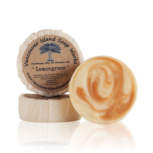 Vancouver Island Soap Works Shampoo Lemongrass Bar 140 ml
