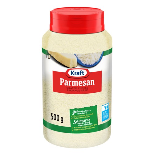 Kraft Grated Cheese Parmesan 500 g