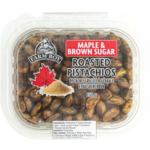 Farm Boy Roasted Pistachios Maple & Brown Sugar 150 g