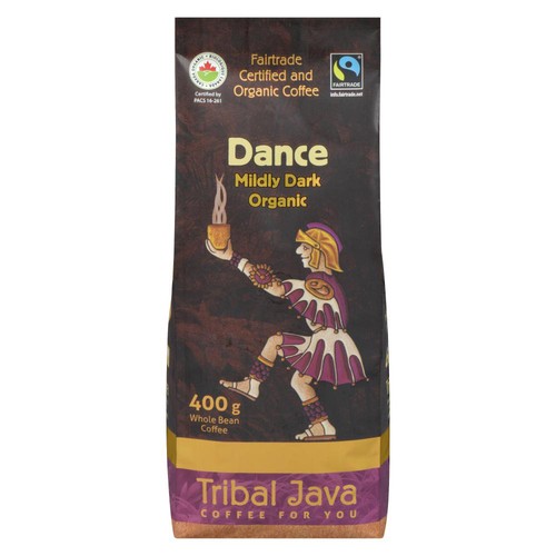 Tribal Java Mildly Dark Organic Coffee 400 g