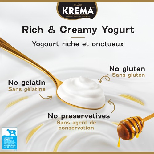 Olympic Krema 9% Yogurt Honey 650 g