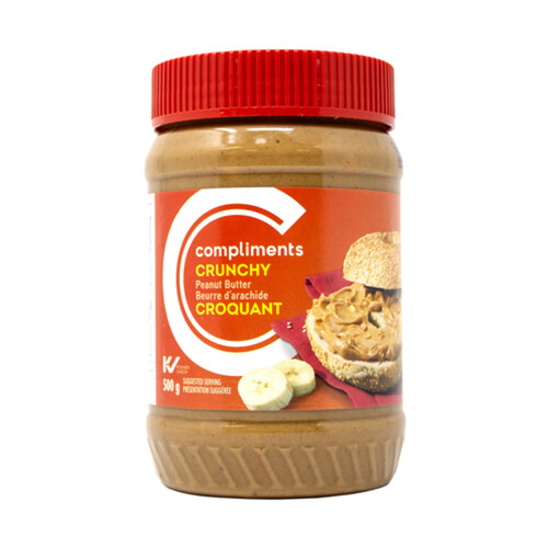 Compliments Crunchy Peanut Butter 500 g