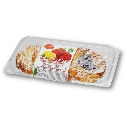 Di Manno Bakery Danish Lemon Raspberry 340 g (frozen)