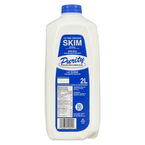 Purity 0.1% Skim Milk 2 L