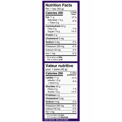 Panache Bars Honey Fruit Apples Cinnamon & Sultanas 4 x 40 g