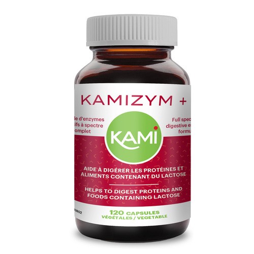 Kami Kamizym Plus Digestive Capsules 120 Count