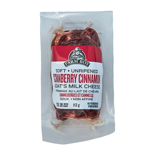 Farm Boy Goat Milk Cheese Cranberry Cinnamon 113 g