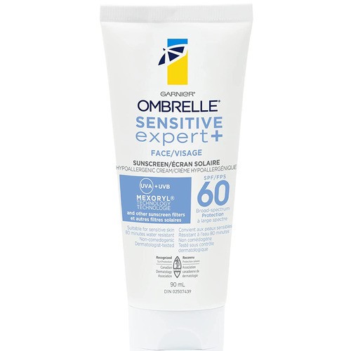 Garnier Ombrelle Sensitive Expert+ Face Sunscreen SPF 60 90 ml