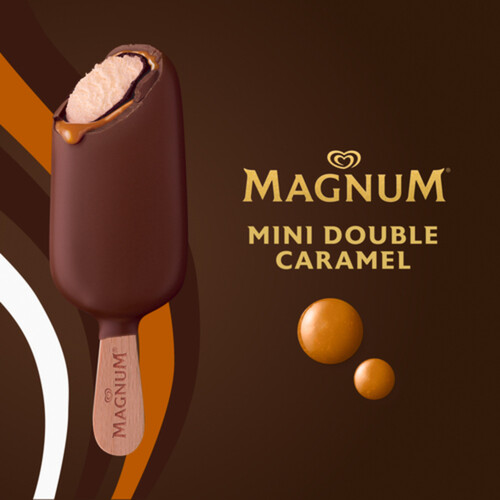 Magnum Mini Ice Cream Bar Double Caramel 4 x 55 ml