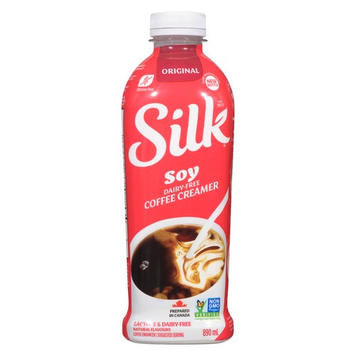 Silk Dairy-Free Soy Coffee Creamer Original 890 ml