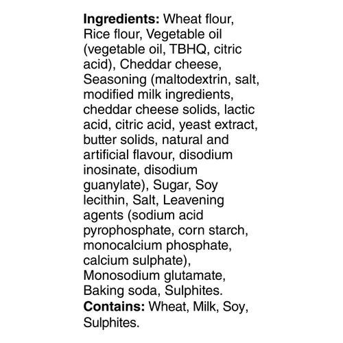 Kellogg's Cheez-It Crackers Sharp White Cheddar 191 g