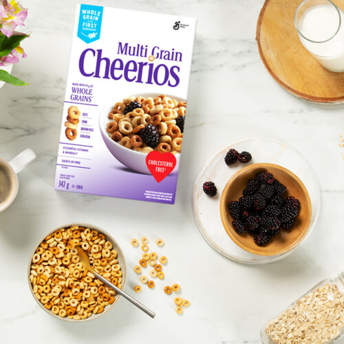 Cheerios Cereal Multi Grain Whole Grains 342 g