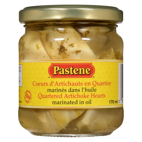 Pastene Artichoke Hearts Marinated In Oil 170 ml