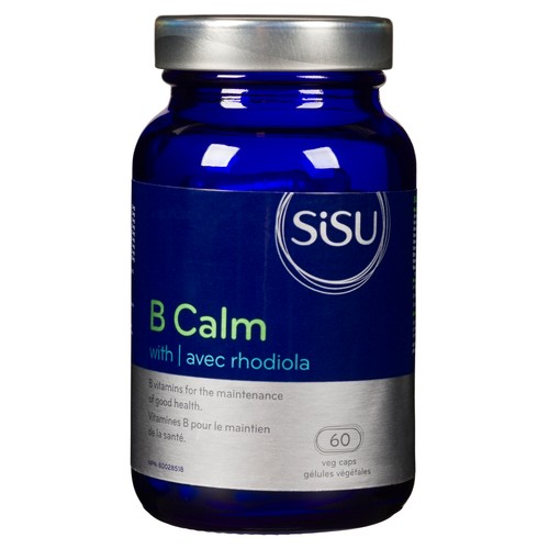 Sisu Vitamins B Calm With Rhodiola 60 Vegetables Capsules