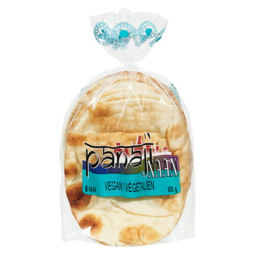 Panaji Vegan Naan 6 Count 600 g (frozen)