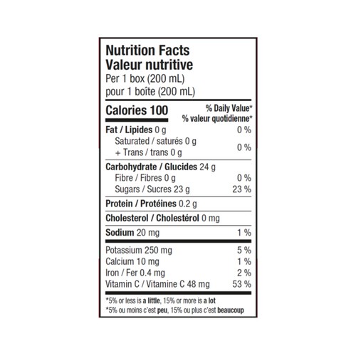 SunRype Juice Strawberry Kiwi Boxes 5 x 200 ml