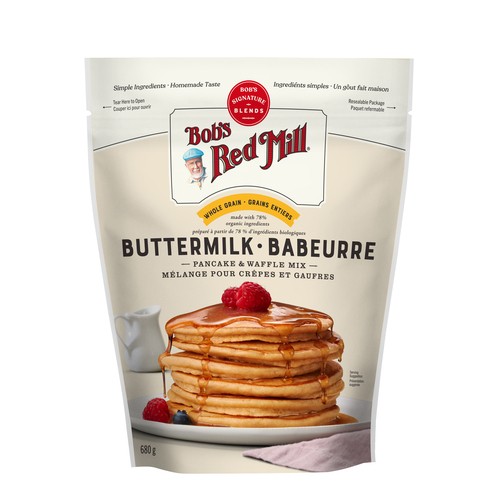 Bobs Red Mill Pancake Waffle Mix Buttermilk 680 g