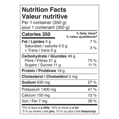 Strong Roots Frozen Meal White Bean & Lentil Tomato Stew 350 g