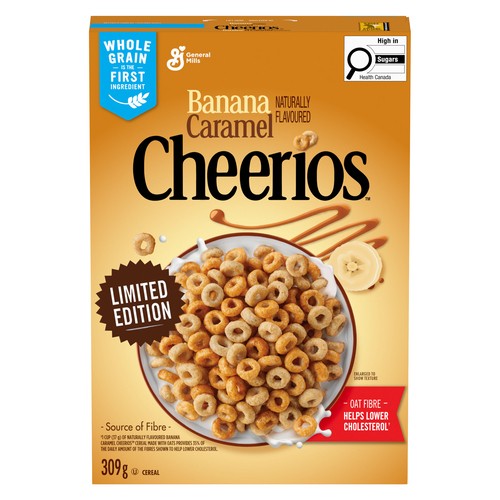Cheerios Cereal Banana Caramel 309 g
