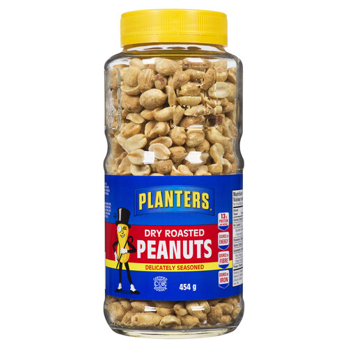 Planters Peanuts Dry Roasted 454 g