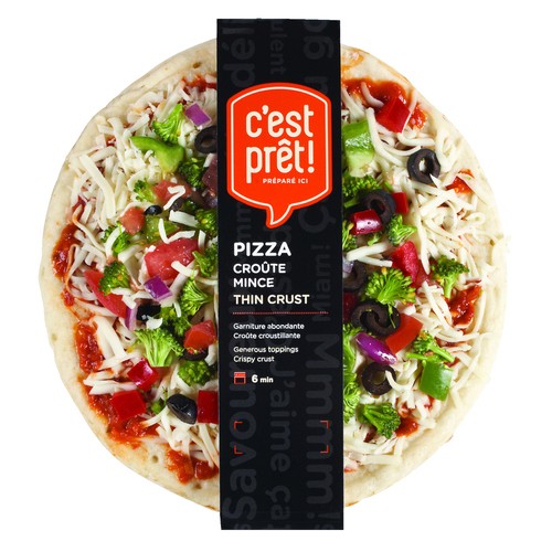 C'est Prêt! Pizza Vegetarian 9 Inch 405 g