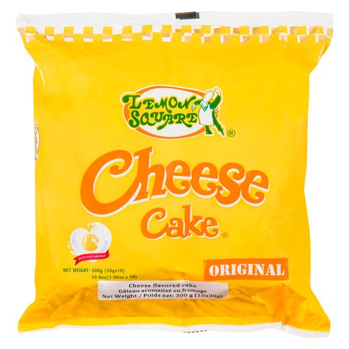Lemon Square Cheese Cake Cheese Flavored 10 x 30 g