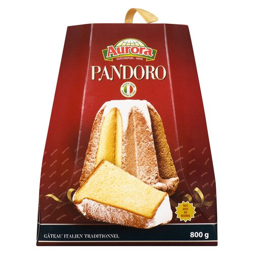Aurora Pandoro Classic Traditional Italian Cake 800 g