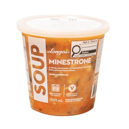 Longo's Soup Minestrone 700 ml