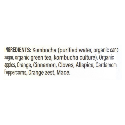 Happy Belly Kombucha Limited Edition Kombucha Apple Spice 250 ml (can)