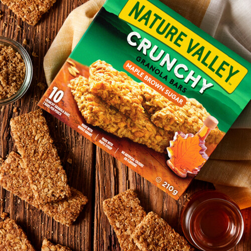 Nature Valley Crunchy Granola Bars Maple Brown Sugar 210 g