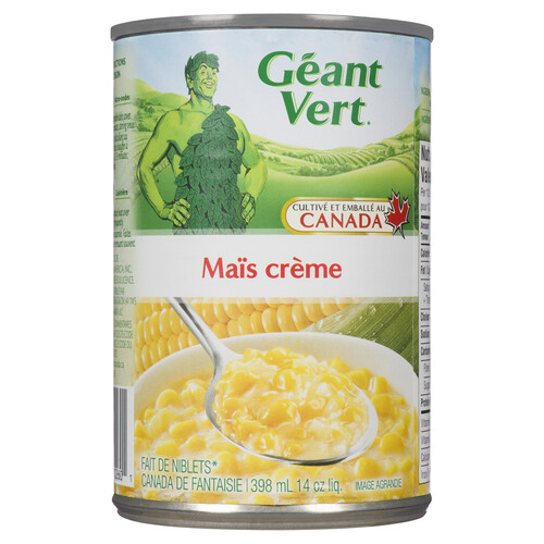 Green Giant Corn Niblets Cream-Style 398 ml