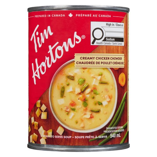 Tim Hortons Soup Creamy Chicken 540 ml