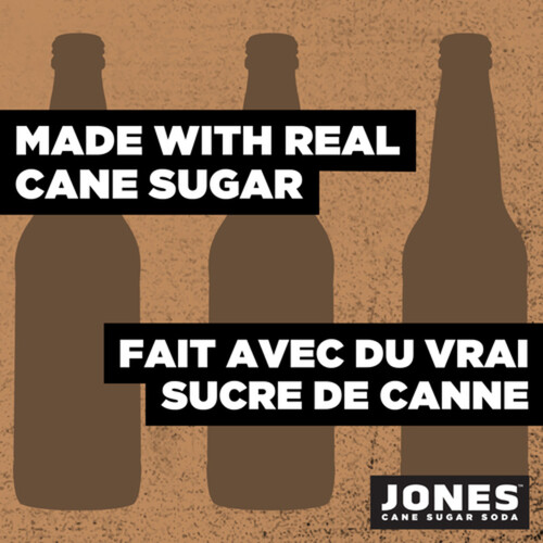 Jones Craft Soda Cane Sugar Root Beer 355 ml (bottle)