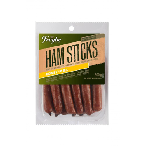 Freybe Gluten-Free Ham Sticks Honey 500 g