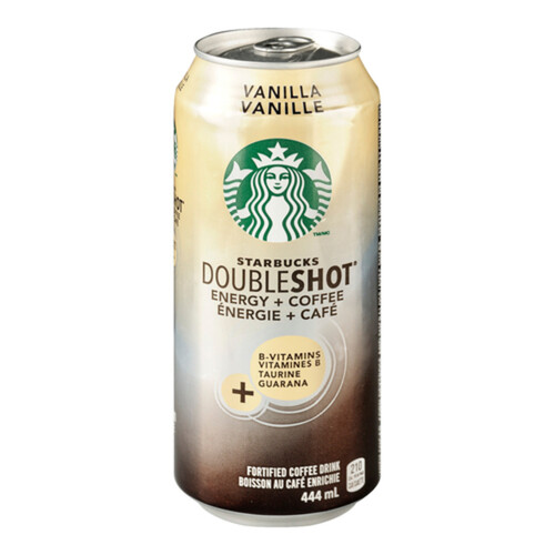 Starbucks Energy & Coffee Beverage Double Shot Vanilla 444 ml (can)