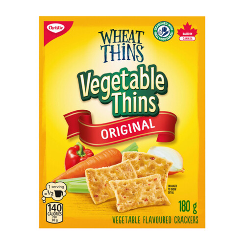 Vegetable Thins Crackers 180 g