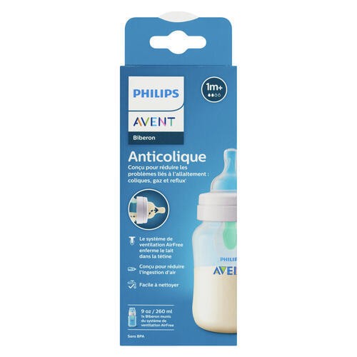 Philips Avent Baby Bottle Anti-Colic 260 ml 1m+ With Airfree Vent