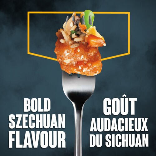 Crave Frozen Spicy Szechuan Style Fried Chicken On Rice 300 g
