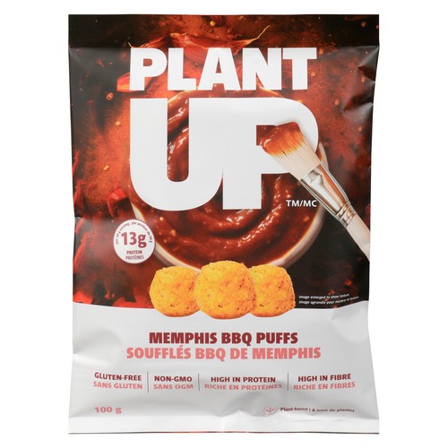 Plant Up Puffs Memphis BBQ 100 g