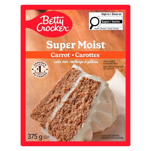 Betty Crocker Super Moist Cake Mix Carrot 375 g